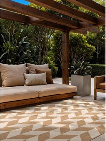 Krémovobiely/v prírodnej farbe vnútorný a vonkajší koberec 160x230 cm Haringey Terrick – Ted Baker