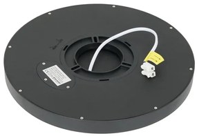 LED Stropné svietidlo MAQ LED/24W/230V 3000/4000/6500K IP40 čierna