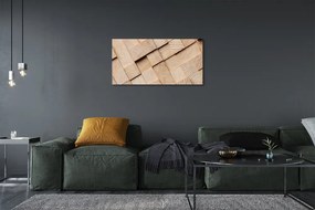 Obraz canvas zloženie zrna dreva 140x70 cm