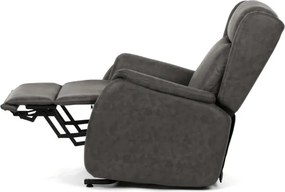 Polohovacie kreslo čierne, elektrické TV-L8902 BK3