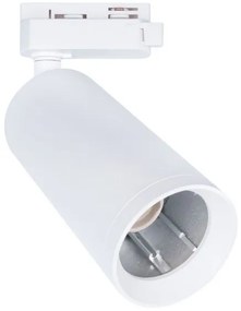 Bodové svietidlo MICA do lištového systému 1xGU10/25W/230V 1-fázové biela