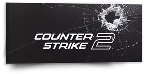 Sablio Obraz Counster Strike 2 Průstřel - 110x50 cm