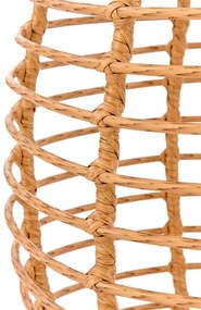 ZÁHRADNÝ RATANOVÝ STOLÍK HANES SO SKLOM 56 cm