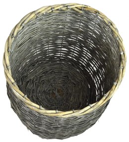 Váza prútená šedá Rozmery (cm): 14x33