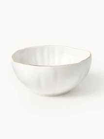 Misky's reliéfom z porcelánu Sali, 2 ks