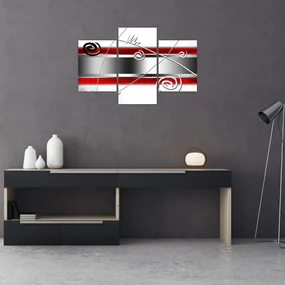 Abstraktný obraz (90x60 cm)