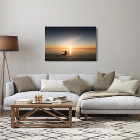 Obraz - kajak na mori (90x60 cm)