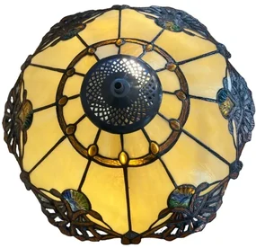 Závesná lampa Tiffany Ø 25 GOLD
