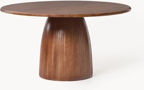 Okrúhly jedálenský stôl's drážkovanou štruktúrou Nelly, rôzne veľkosti