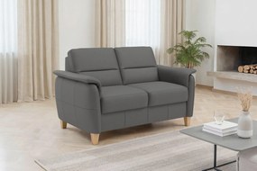 XXXLutz DVOJMIESTNA POHOVKA, mokka, pravá koža Sit & More - Sedačky - 0001440332F2