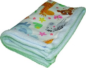 Svetlomodrá detská deka 80x100 cm – OYO kids