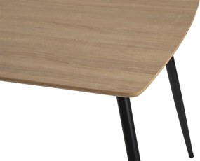 Noela Jedálenský set VILIS 120 + 4x stolička ARIA hnedá