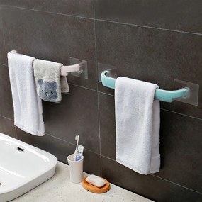 GFT Nalepovací držiak na uteráky - biely