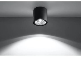 Čierne stropné svietidlo Nice Lamps Luigi