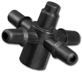 Bradas Rozbočka 4-cestná pre ostrekovače a tyčové kvapkadlá 4 x 4 mm
