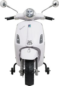 Ramiz Vespa Scooter ROMA Biela Detský motocykel
