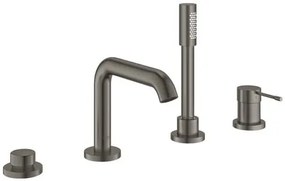 Vaňová batéria GROHE Essence New s vaňovým setom Brushed Hard Graphite 19578AL1, 1 ks