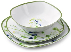 Porcelánová jedálenská súprava Lea Soft sada 18ks