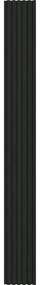 Mexen Lam-B, akustické stenové lamely 275 × 30 cm, HDF doska 4 mm, technická dyha, dub čierny striebristý, S100-275307-3015-025