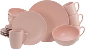 XXXLutz KOMBINOVANÝ SERVIS Soft Touch Peach 16-dielne Creatable - Online Only bytové doplnky - 007768063401