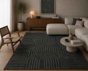 Koberec ZEN GARDEN 2405 tmavosivý