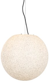 Moderná vonkajšia lampa sivá 45 cm IP65 - Nura
