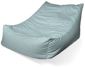 Sablio Sedací vak Lounge Bodky na bledomodrej - 80 x 95 x 50 cm