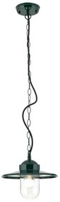 Orion AL 11-1318 - Vonkajšie závesné svietidlo EDWARD 1xE27/60W/230V IP44 zelená
