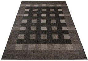 Koberec Floorlux 20203 strieborný / čierny