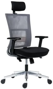 Antares Kancelárska stolička DELPHI, čierna