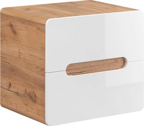 Comad Kúpeľňová skrinka pod umývadlo Aruba White 60 dub craft/biela