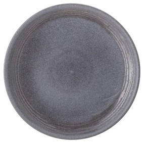 Bloomingville Dezertný tanier Raben 18 cm šedý kameninový