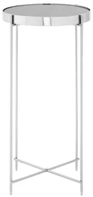 Okrúhly odkladací stolík so sklenenou doskou ø 33 cm Allure – Premier Housewares