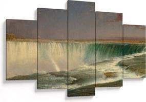 Obraz - Frederic Edwin Church, Niagara, reprodukcia (150x105 cm)