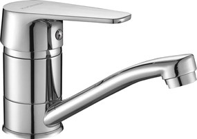 Kuchinox Luga, stojanková umývadlová batéria s pohyblivým výtokom, chrómová, LAV-BQL_026D