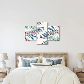 Obraz - Tropické listy (90x60 cm)