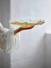 Béžová sklenená misa ø 38,5 cm Asimi – Bloomingville