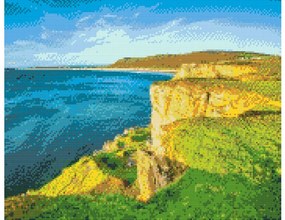 Gario Diamantové maľovanie Wales, Veľká Británia Rozmery: 50 x 40 cm, Rámovanie: Iba zrolované plátno, Diamanty: Štvorcové