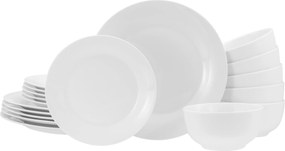 XXXLutz JEDÁLENSKÝ SERVIS Base weiß 18-dielne Creatable - Online Only bytové doplnky - 007768067707