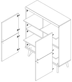 Komoda Prima PK107