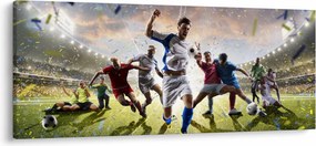Obraz - Futbal (120x50 cm)