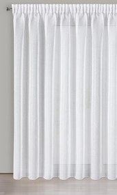 ZÁCLONA NA PÁSKE LENA 350X270 CM BIELA