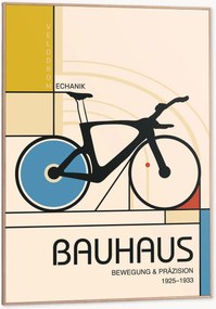 Nástenná dekorácia v ráme Bauhaus