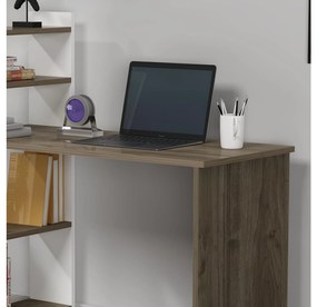 PC stolík Nomive (orech + biela) . Vlastná spoľahlivá doprava až k Vám domov. 1094918