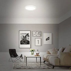 Briloner 7494016-LED RGBW stmievateľné stropné svietidlo SMART LED/22W/230V 4000K s diaľkovým ovládaním Wi‑Fi Tuya