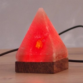 Malá USB stolová lampa Pyramída na počítač