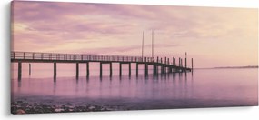 Obraz - Prístav (120x50 cm)