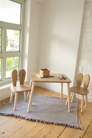 Sada dětského nábytku Bunny hnědá