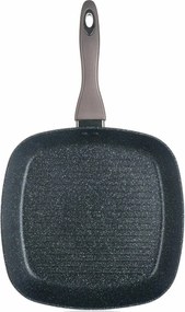 Banquet Panvica steaková s nepriľnavým povrchom Metallic Platinum, 28 x 28 cm