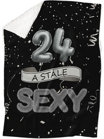 Deka Stále sexy – Čierna (vek: 24, Podšitie baránkom: ÁNO)